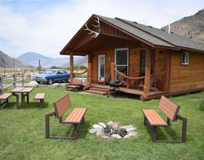 Electric Peak Cabin in Yellowstone Park