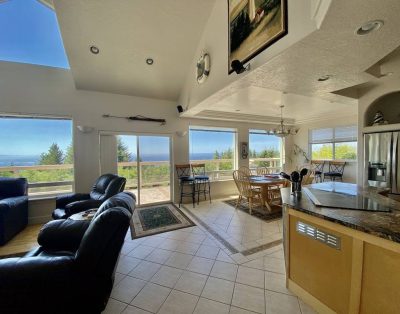 Ocean views that goes for miles. Centrally located. Inviting and private.