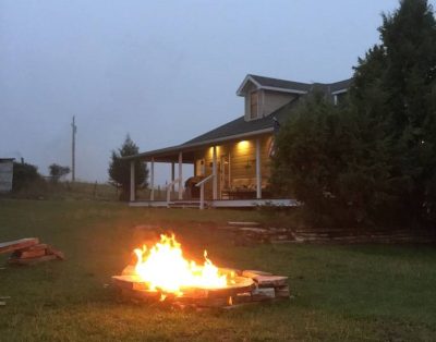 Mountain retreat at the base of the Big Horn Mountains