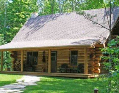 Egg Harbor Log Cabin, Door County