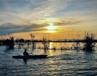 Enjoy the breathtaking Lake Erie sunsets at our family-friendly property