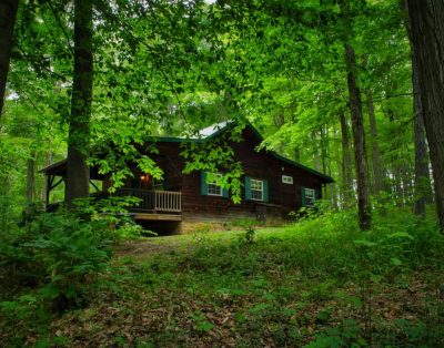 Cozy Cabin Among the Trees – Rustic Charm, Modern Comforts, 26 Secluded Acres