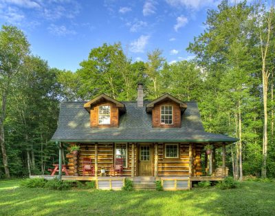 Rustic Moonlit Log Cabin close to Cherry Springs