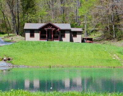 Charming cottage with pond in Heart of New River Gorge