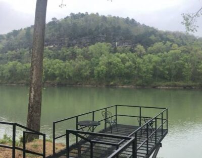 Secluded and remote cabin on the White River