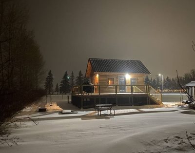 The Homestead Cabin at the Hillsboro Campground