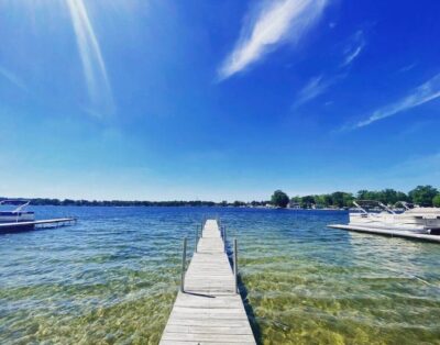 Lakefront Cottage with Fantastic Swimming and Views