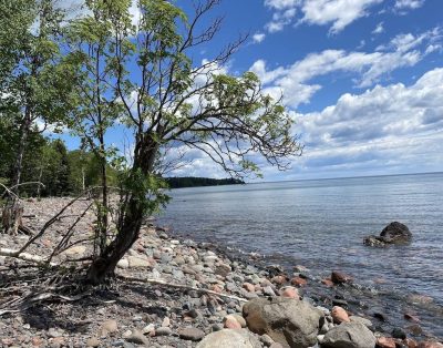 200 of your own private accessible Lake Superior Shore, Stony Shores Retreat