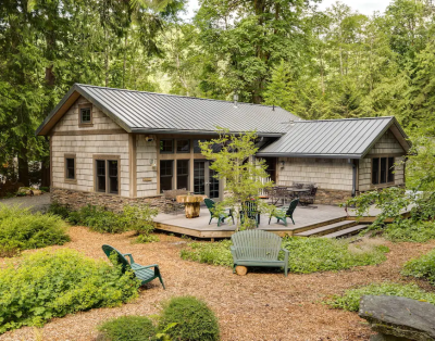 Private Cottage by the Lake with Wrap-Around Deck