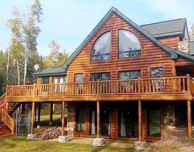 Upscale Lake Home on Beautiful 915 Acre Solberg Lake, Phillips WI