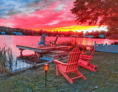 Enjoy Lakefront Sunsets