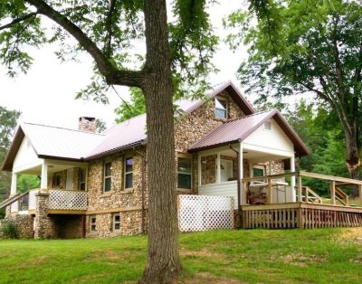 The Rock House on 100 Acres with River Access