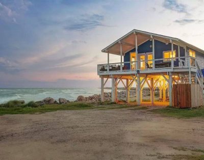 Perched on the Beach – Beach Front Home